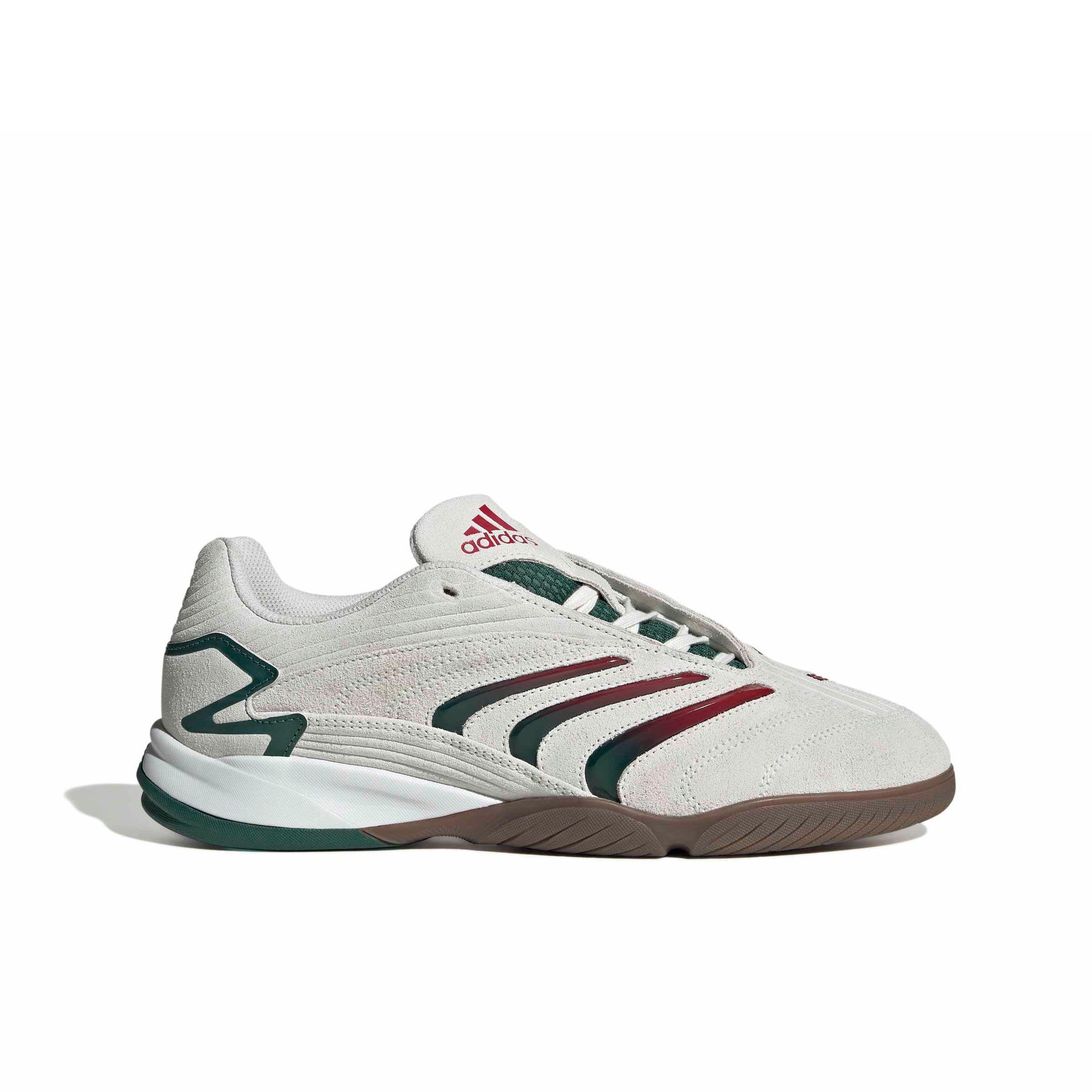 adidas Originals Predator Sala "Core White/Collegiate Green/Ftwr White" Men's Shoe - WHITE/GREEN/WHITE
